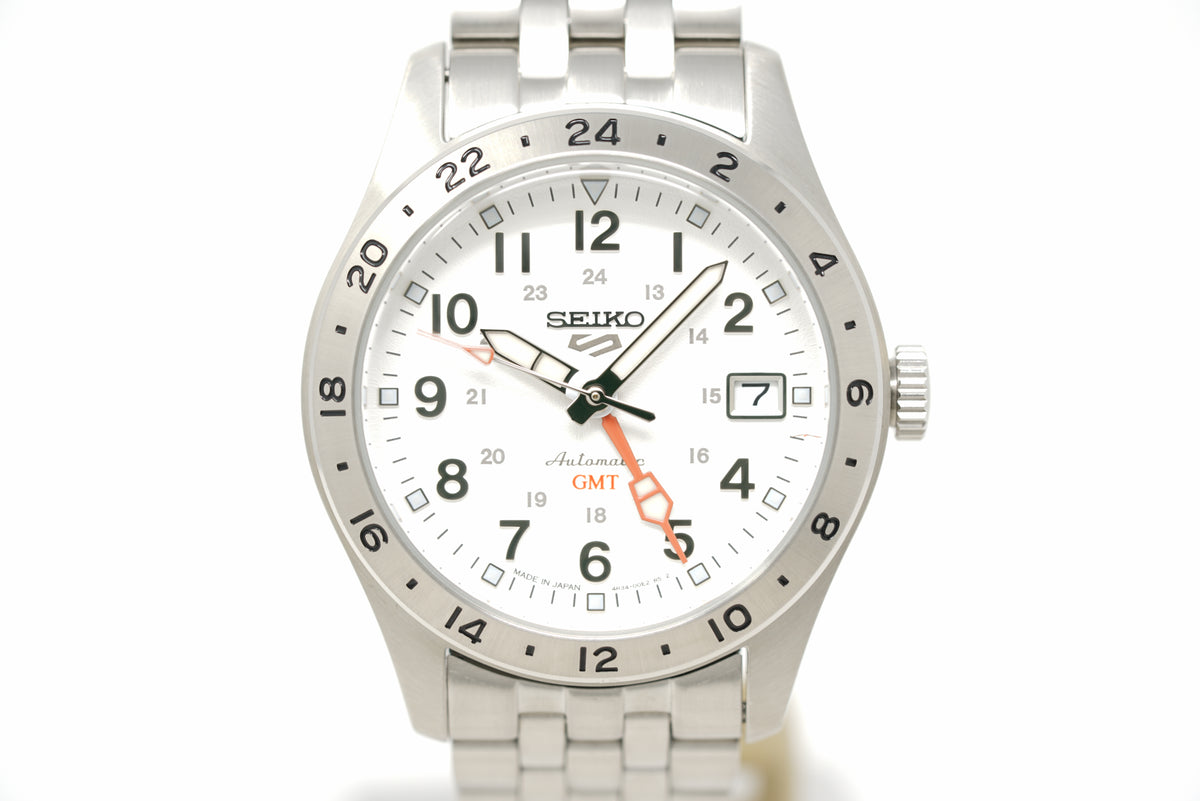 Pre-Owned Seiko 5 Sports GMT “Field Sports Style” SSK059