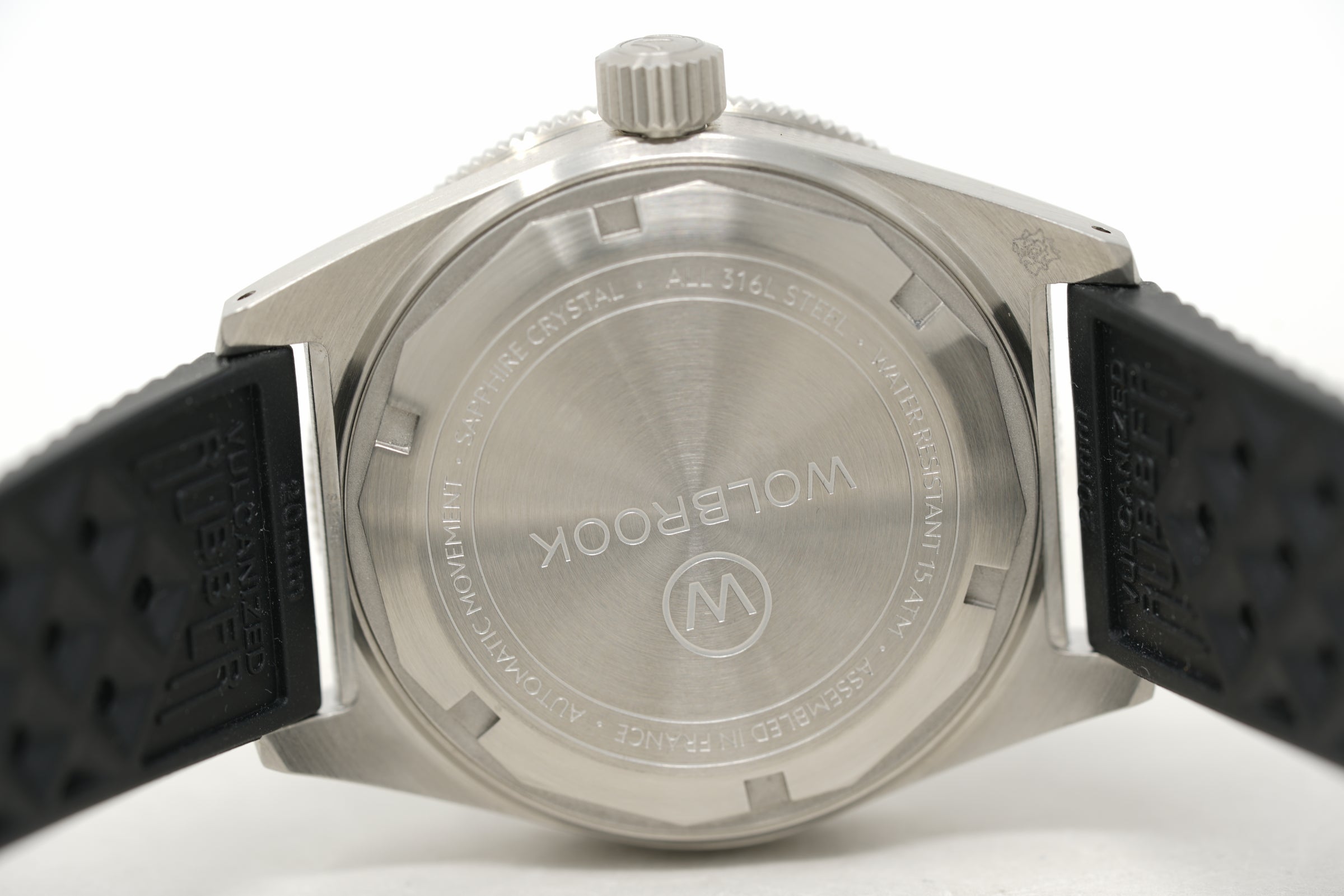 Pre-Owned Wolbrook Skindiver Automatic Green Lum & Black Dial