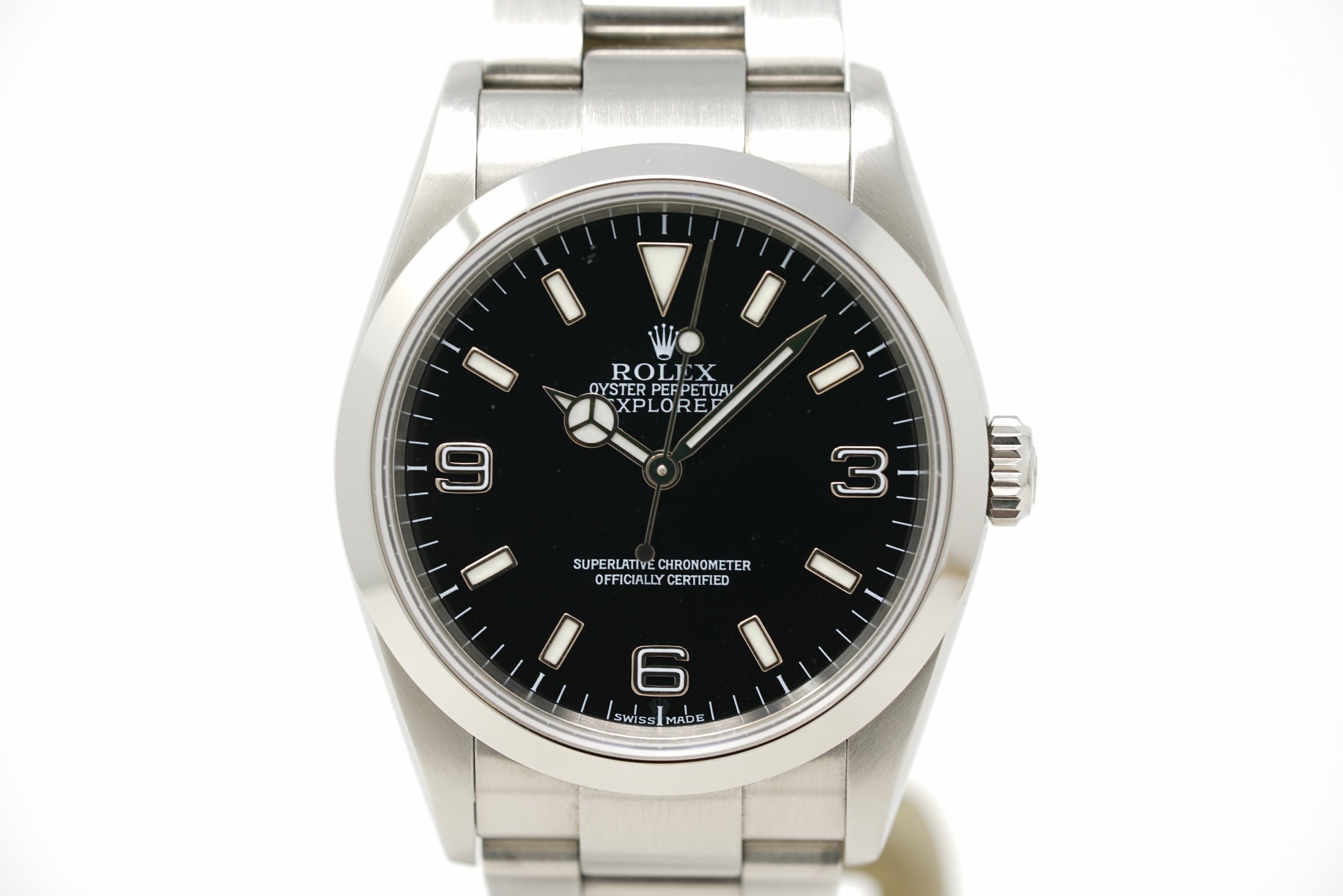 Pre-Owned Rolex Explorer 114270 F Serial