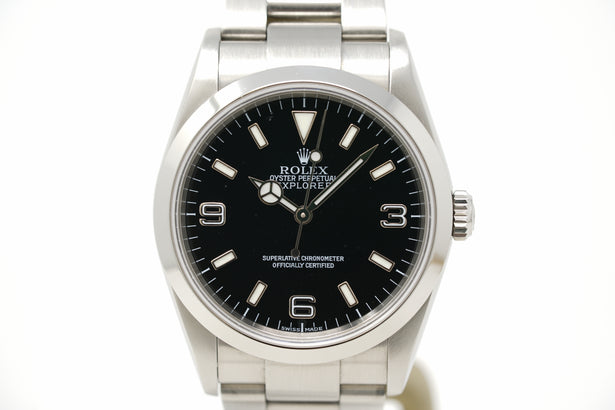 Pre-Owned Rolex Explorer 114270 F Serial