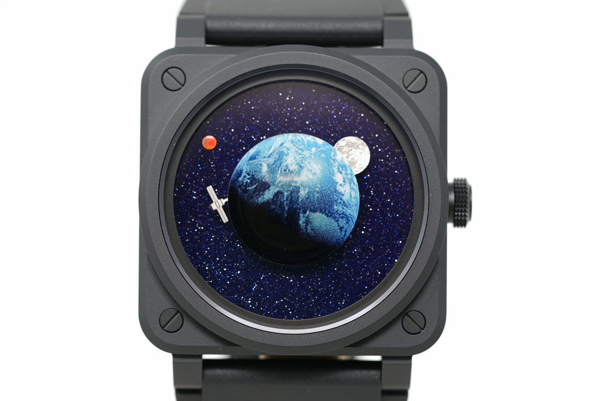 Pre-Owned Bell & Ross BR-03 Astro Limited Edition BR03A-EMM-CE/SRB