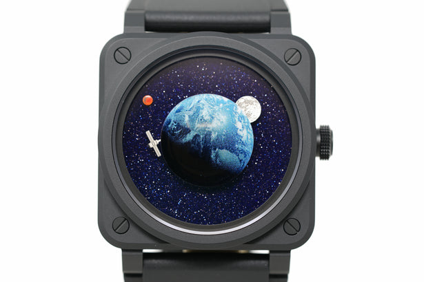 Pre-Owned Bell & Ross BR-03 Astro Limited Edition BR03A-EMM-CE/SRB