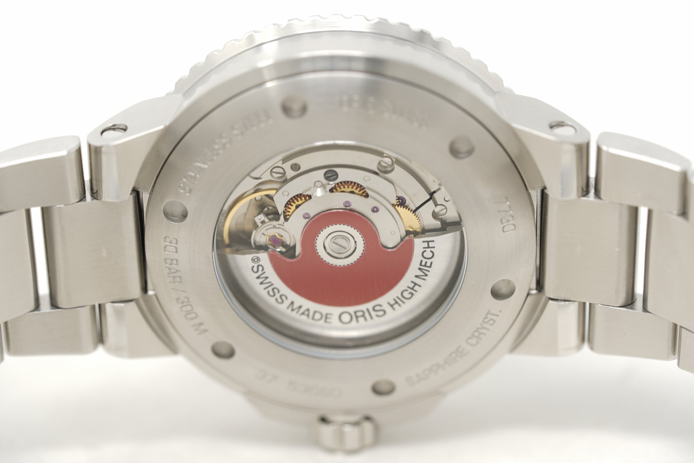 Pre-Owned Oris Aquis Date 01 733 7730 4157-07 8 24 05PEB