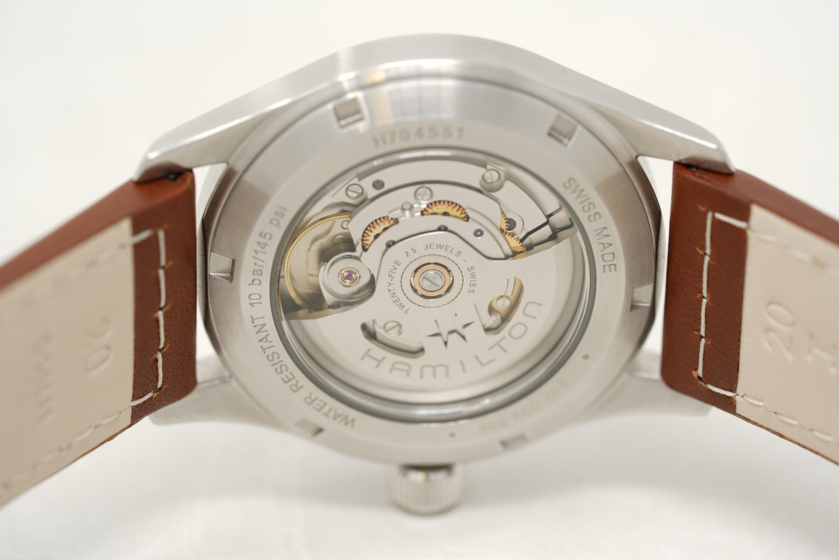 Pre-Owned Hamilton Khaki Field Auto 38 H70455553