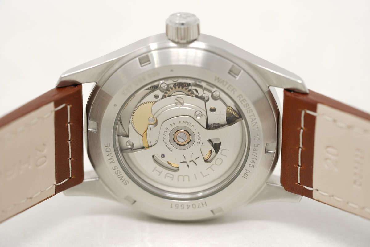 Pre-Owned Hamilton Khaki Field Auto 38 H70455553