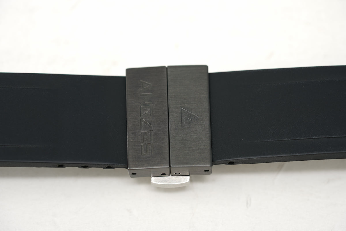Pre-Owned Angles KOI-5 Wandering Hour Aero Black Automatic Limited