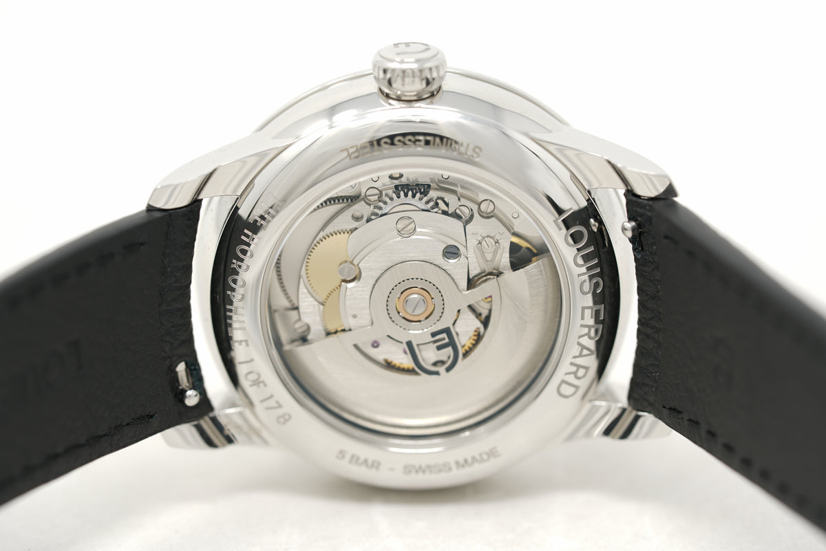 Pre-Owned Louis Erard x The Horophile Metropolis La Petite Seconde Salmon 34248AA64.BVA150