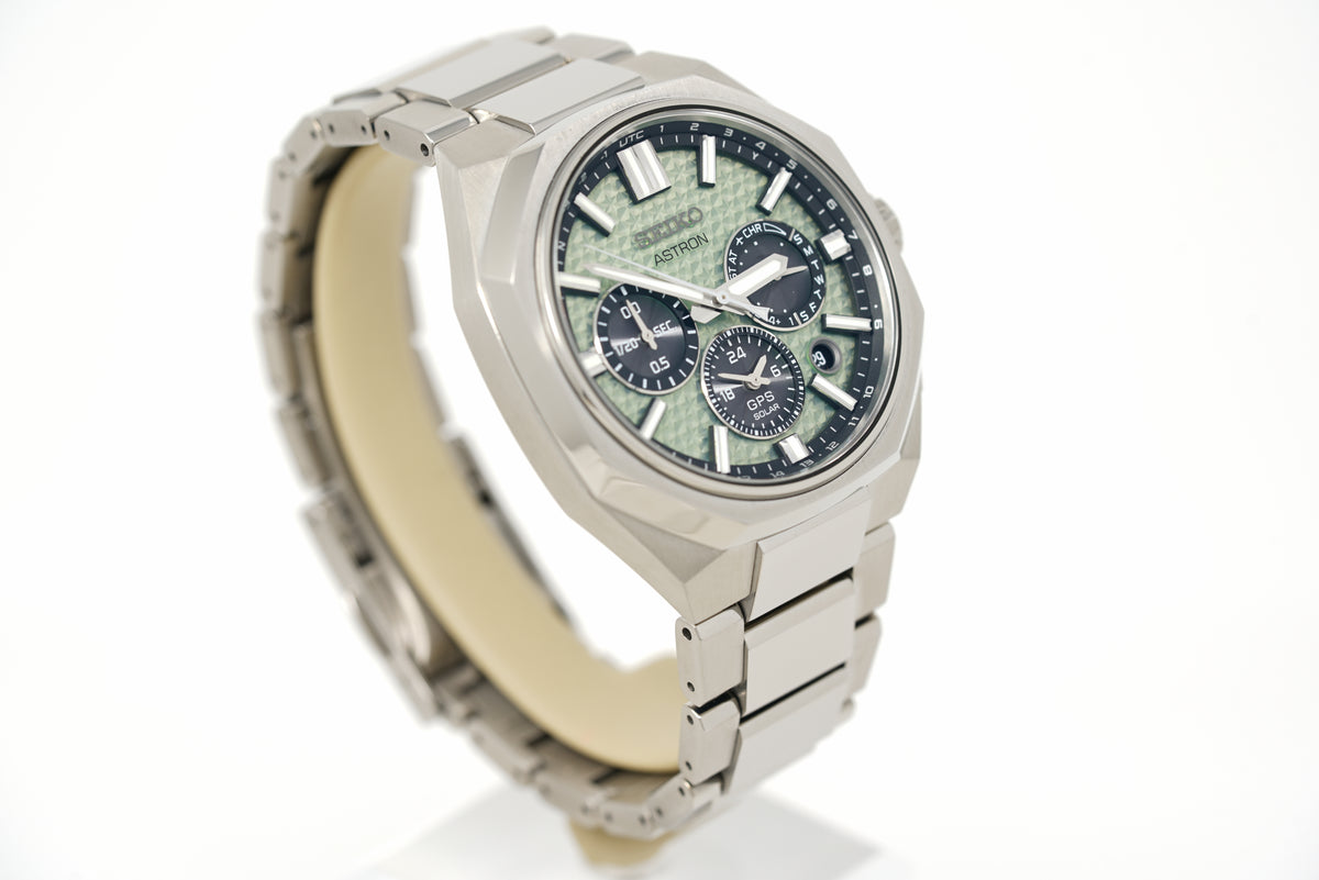 Pre-Owned Seiko Astron GPS Solar Dual Time Chronograph Limited HAB005
