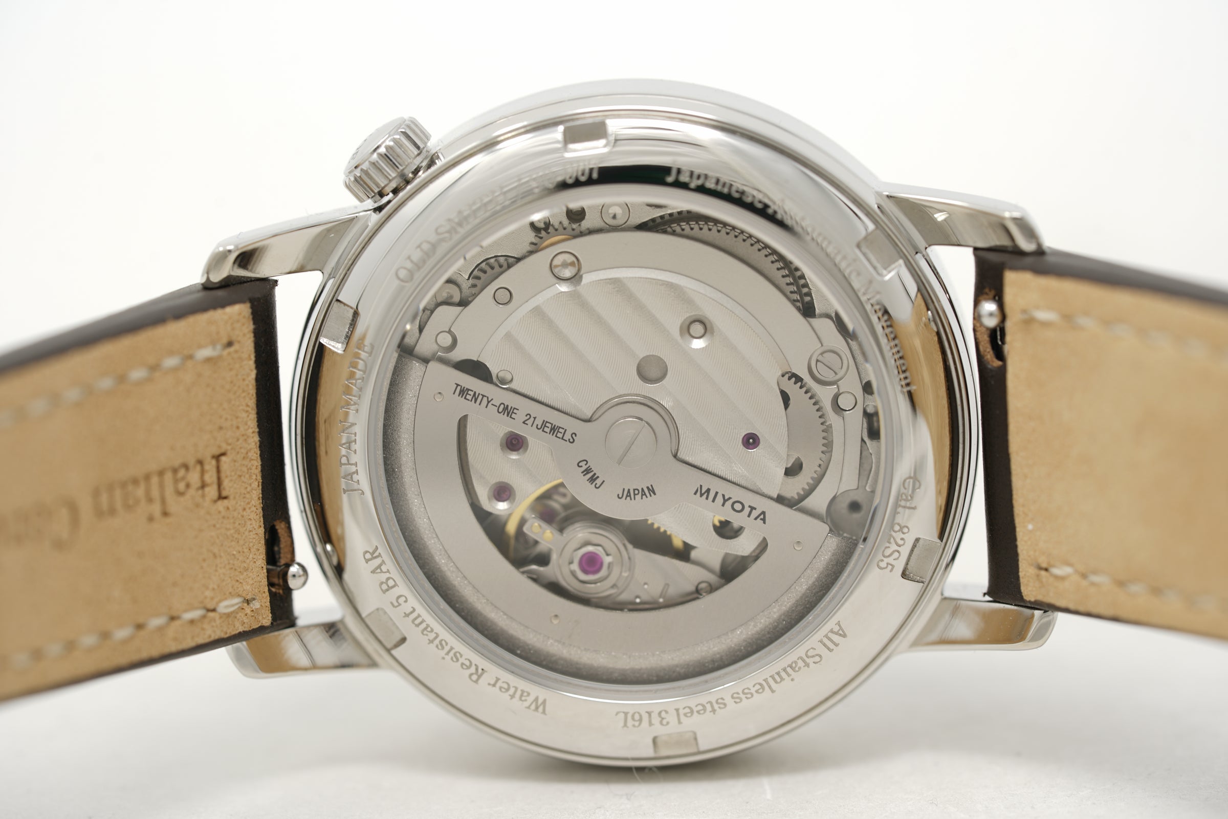 Pre-Owned Kuoe Kyoto Old Smith Automatic Blued Steel Hands 90-007