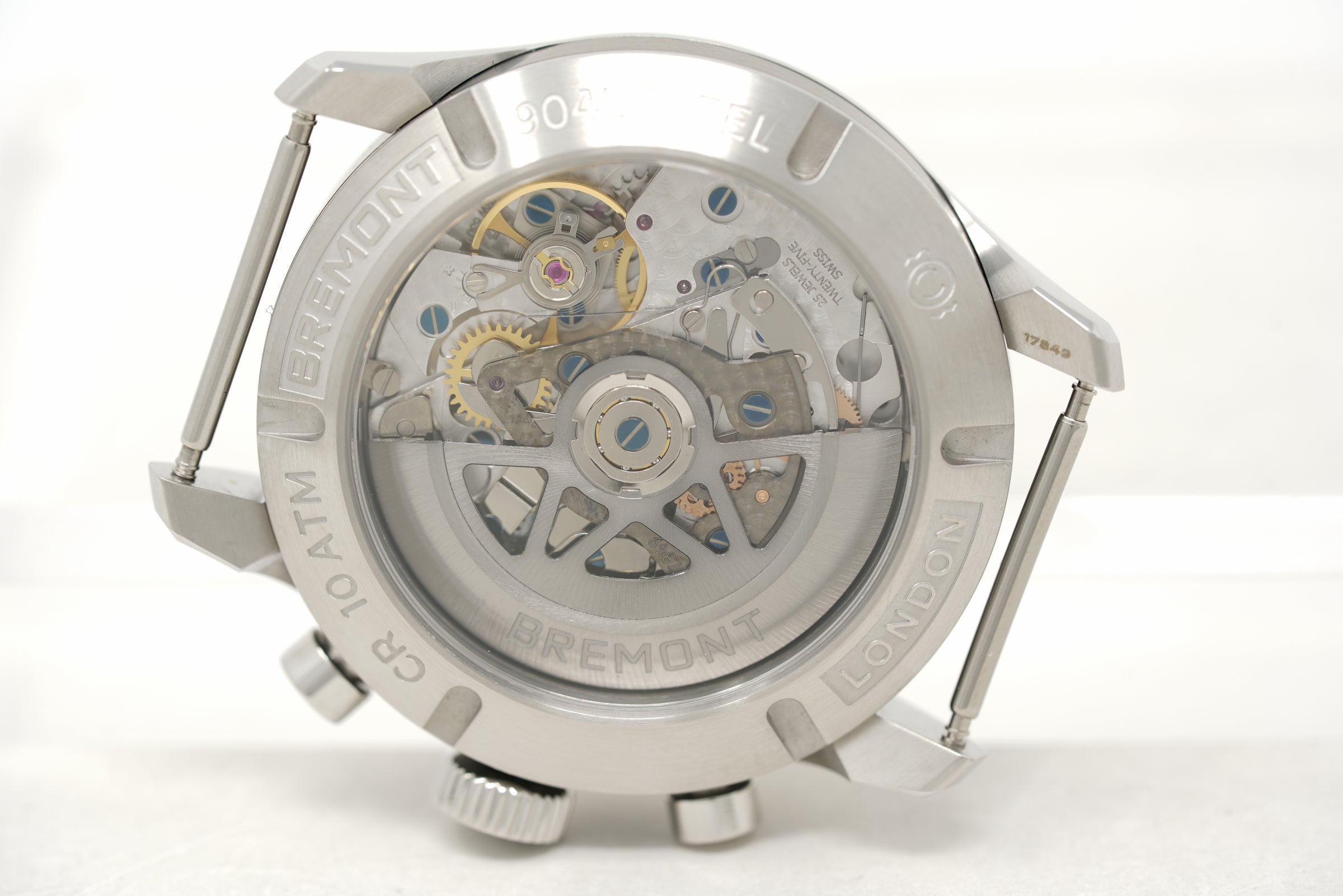 Pre-Owned Bremont Altitude Chronograph GMT ALT42-CHR-G-SS-SI-N-S