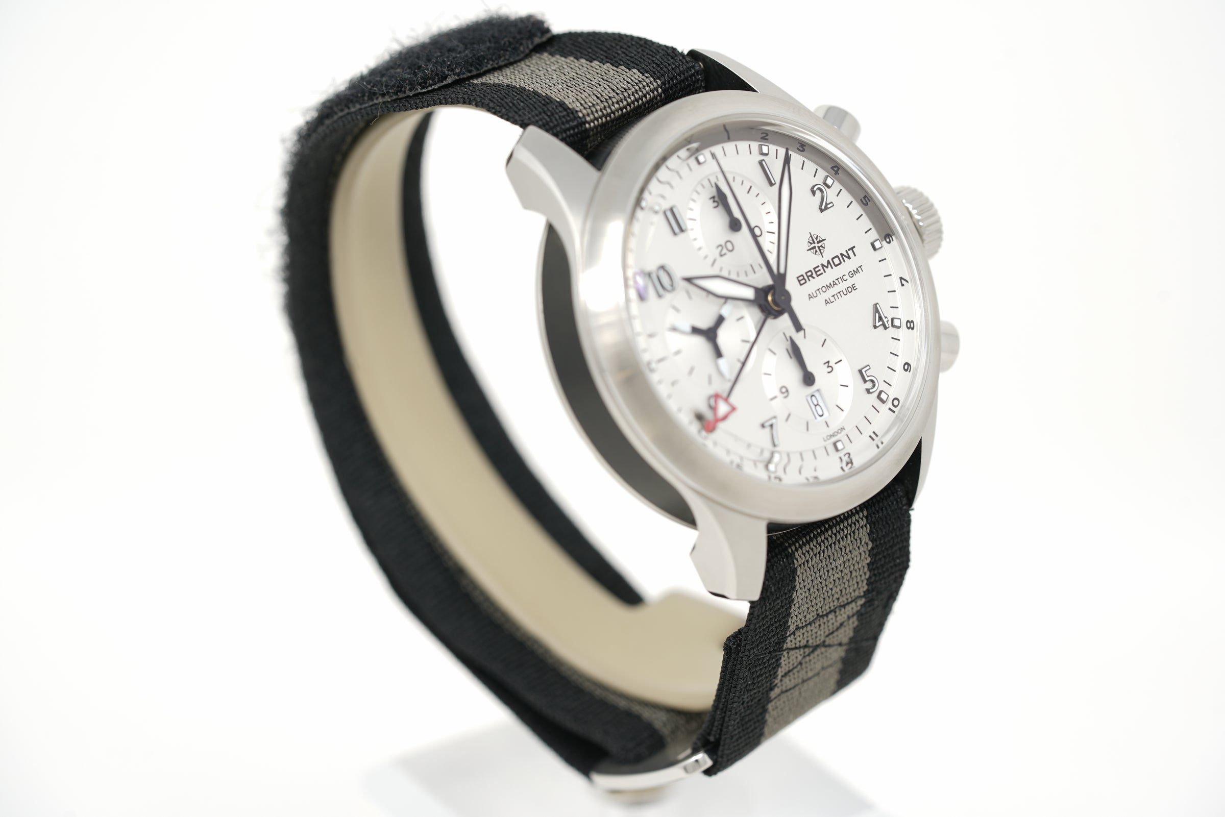 Pre-Owned Bremont Altitude Chronograph GMT ALT42-CHR-G-SS-SI-N-S