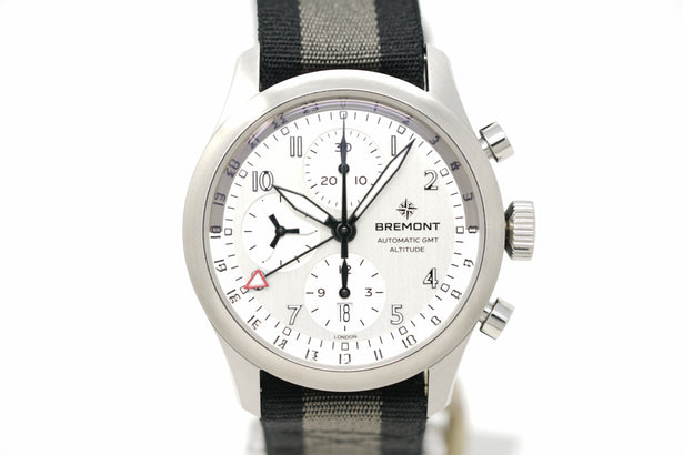 Pre-Owned Bremont Altitude Chronograph GMT ALT42-CHR-G-SS-SI-N-S