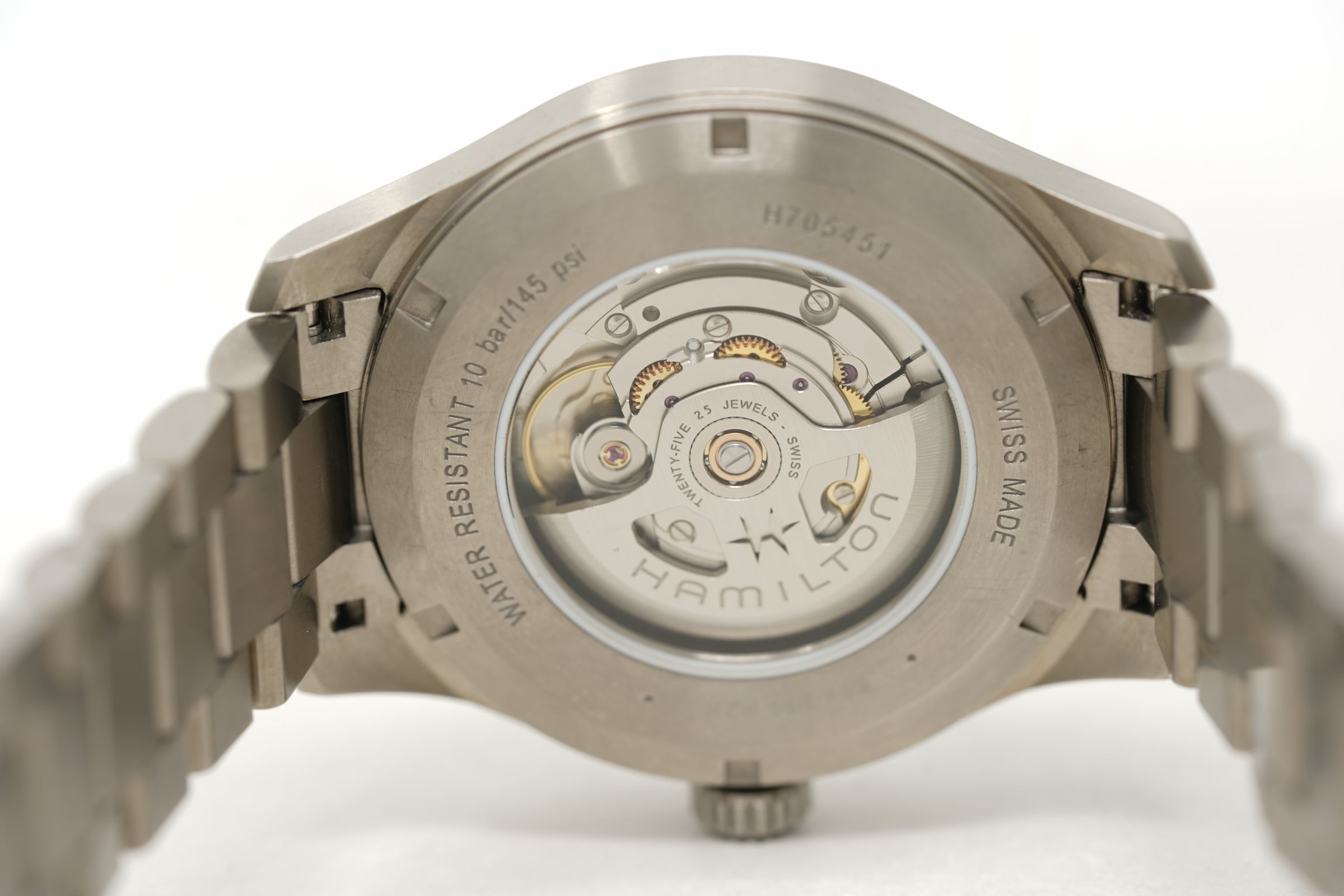 Pre-Owned Hamilton Khaki Field Titanium Auto H70545140