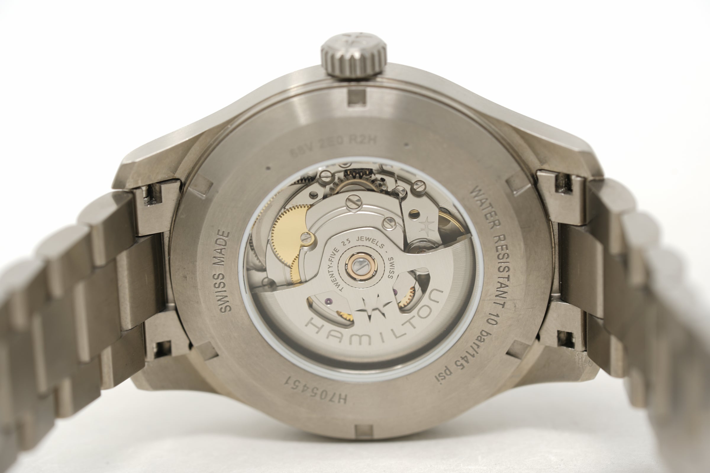 Pre-Owned Hamilton Khaki Field Titanium Auto H70545140