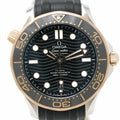 Pre-Owned Omega Seamaster Diver 300M Steel - Sedna™ Gold 210.22.42.20.01.002