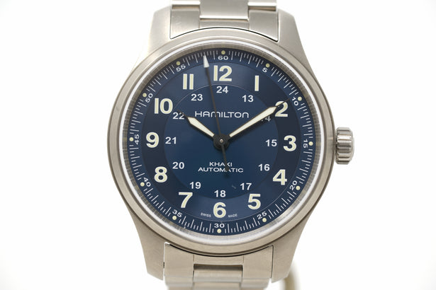 Pre-Owned Hamilton Khaki Field Titanium Auto H70545140