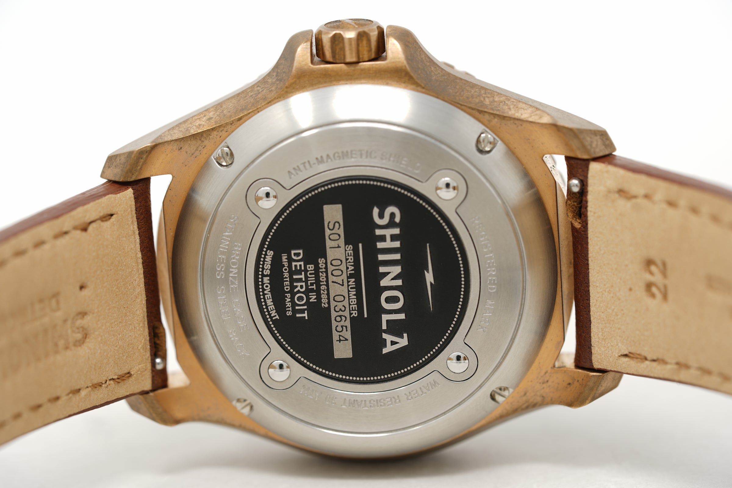 Pre-Owned Shinola Bronze Monster