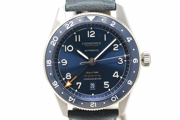 Pre-Owned Longines Spirit Zulu Time L3.812.4.93.2