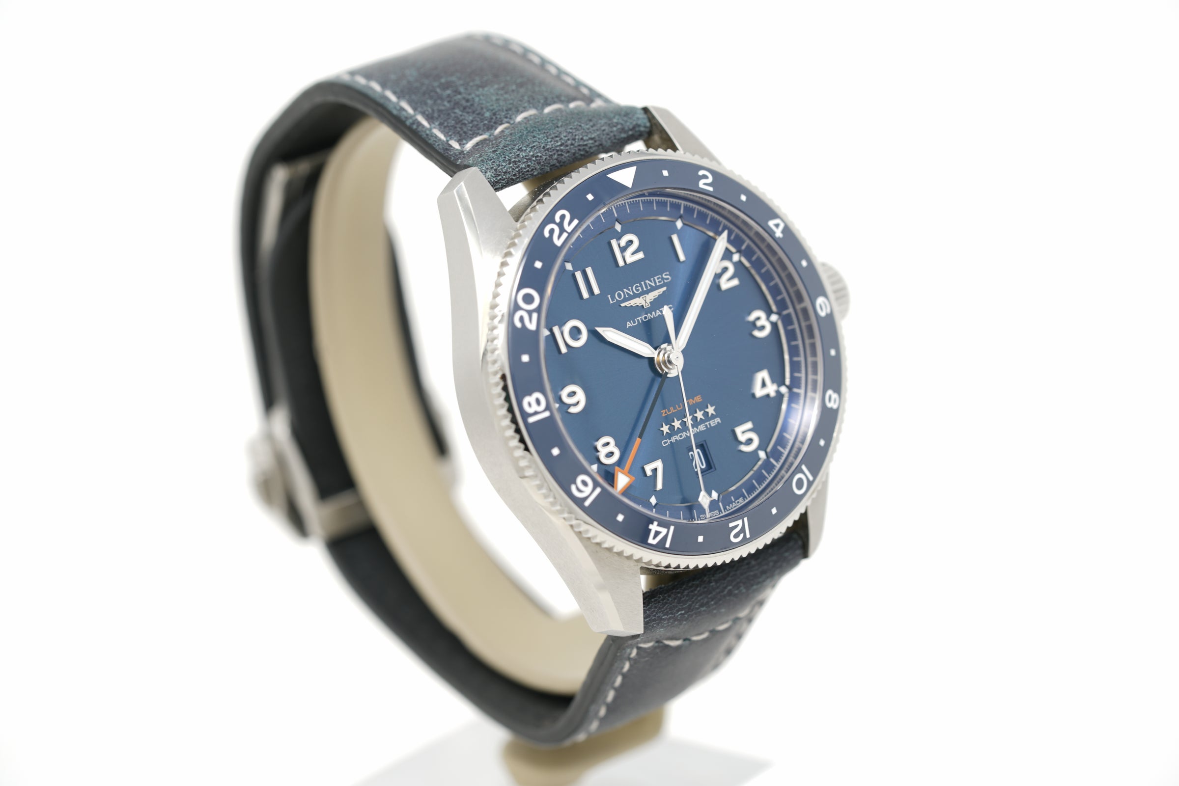 Pre-Owned Longines Spirit Zulu Time L3.812.4.93.2