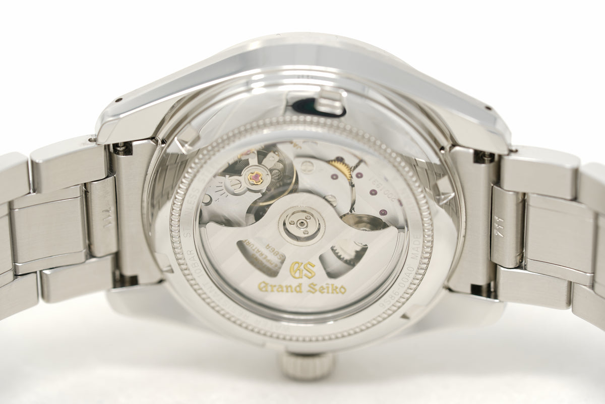 Pre-Owned Grand Seiko Heritage Hi-Beat 36000 GMT Mt. Iwate SBGJ203