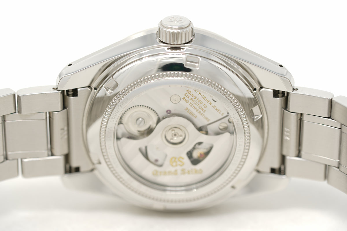 Pre-Owned Grand Seiko Heritage Hi-Beat 36000 GMT Mt. Iwate SBGJ203