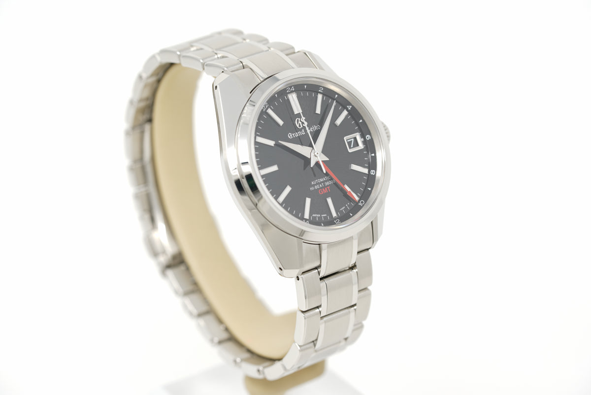 Pre-Owned Grand Seiko Heritage Hi-Beat 36000 GMT Mt. Iwate SBGJ203