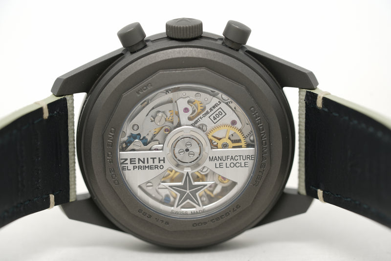 Pre-Owned Zenith Chronomaster Revival SJX 'Poker Chip' 97.G383.400/38.C881