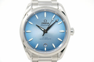 Pre-Owned Omega Seamaster Aqua Terra Summer Blue 220.10.38.20.03.004