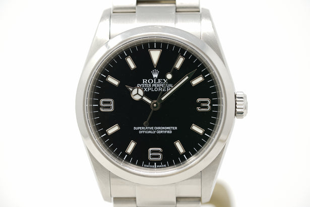 Pre-Owned Rolex Explorer 114270 Y Serial