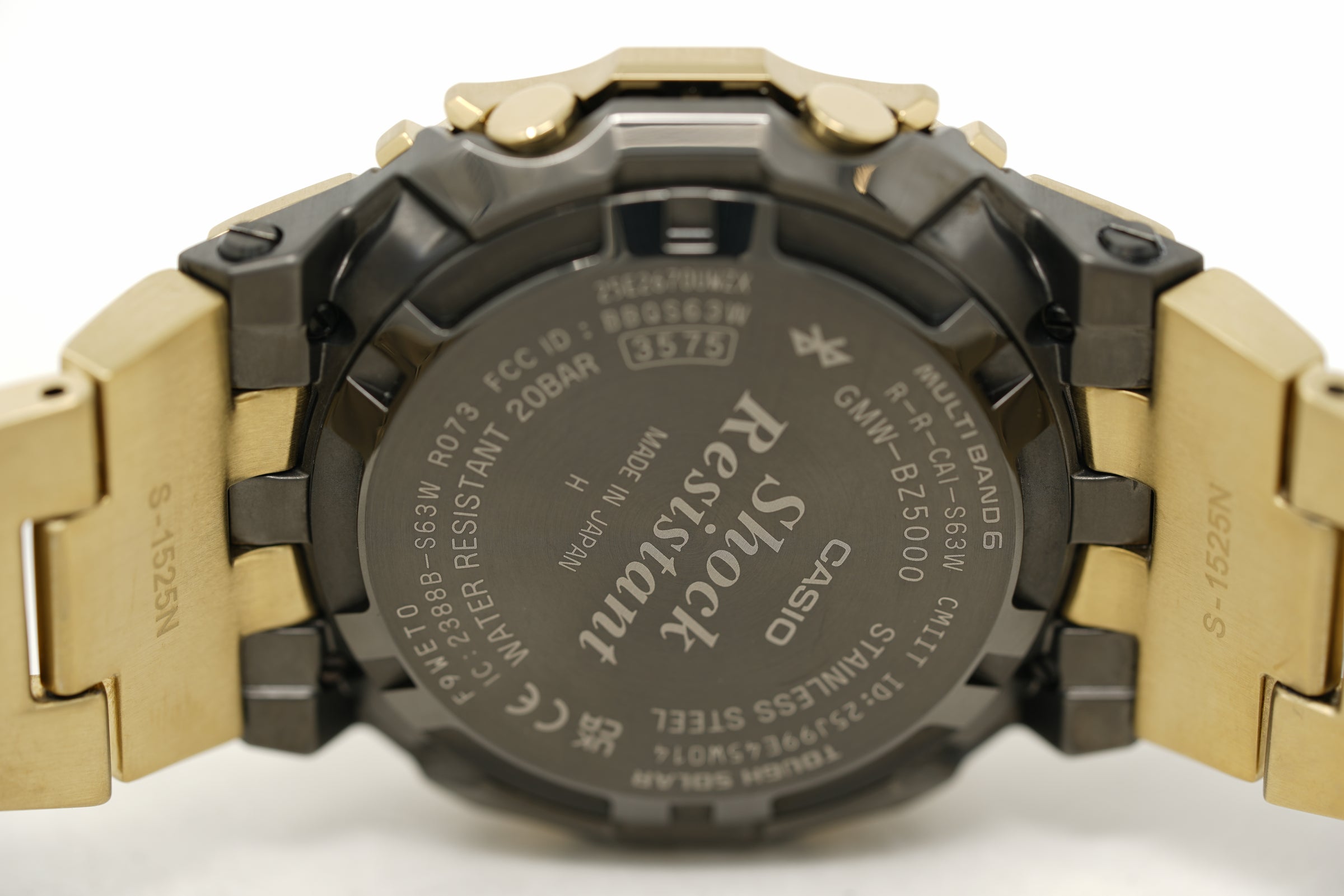 Pre-Owned G-Shock Full Metal 5000 Series GMW-BZ5000GD-9CR