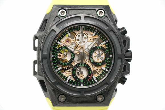 Pre-Owned Linde Werdelin Spidospeed Carbon Green SPS.SS.T.G.1