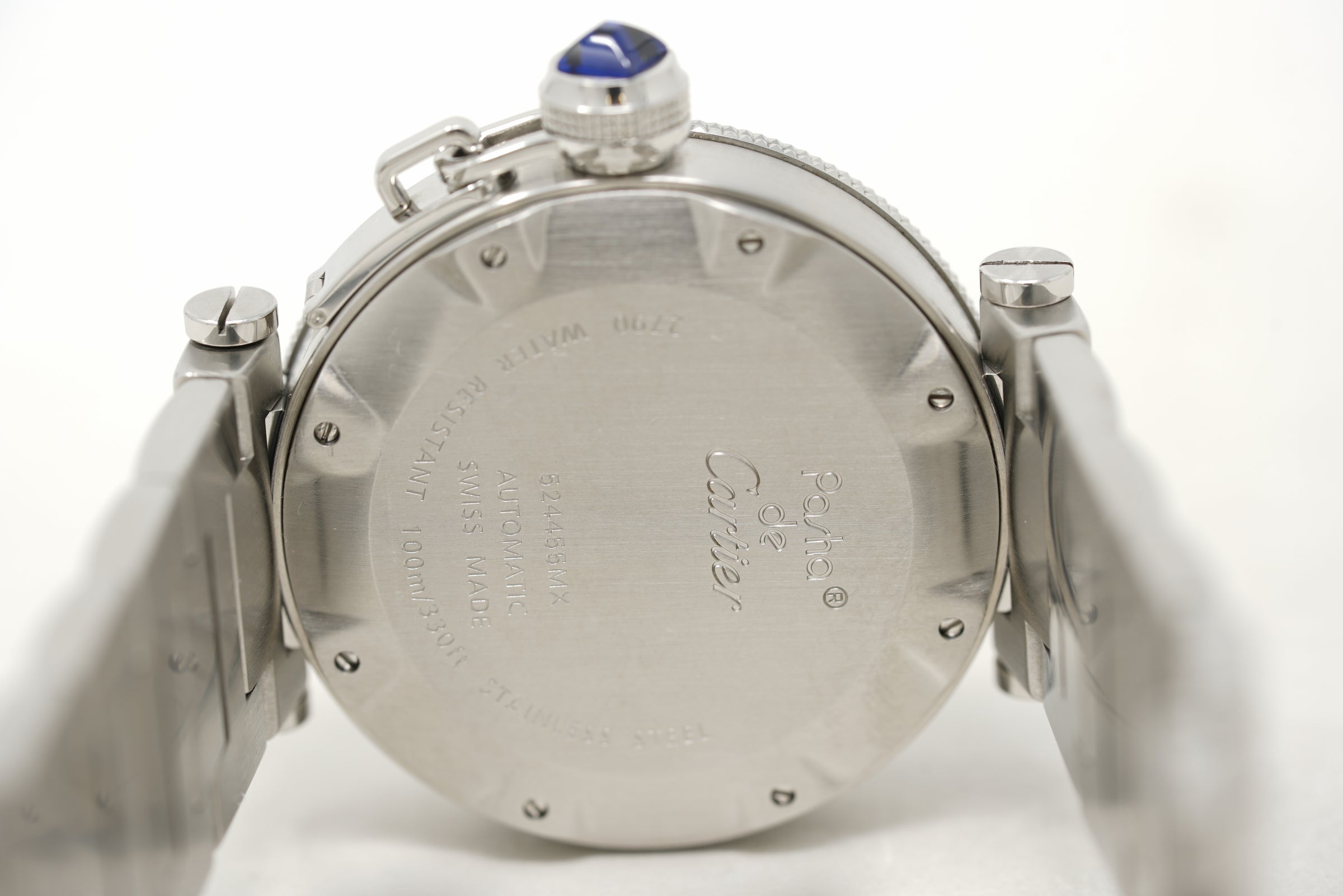 Pre-Owned Cartier Pasha Seatimer W31080M7