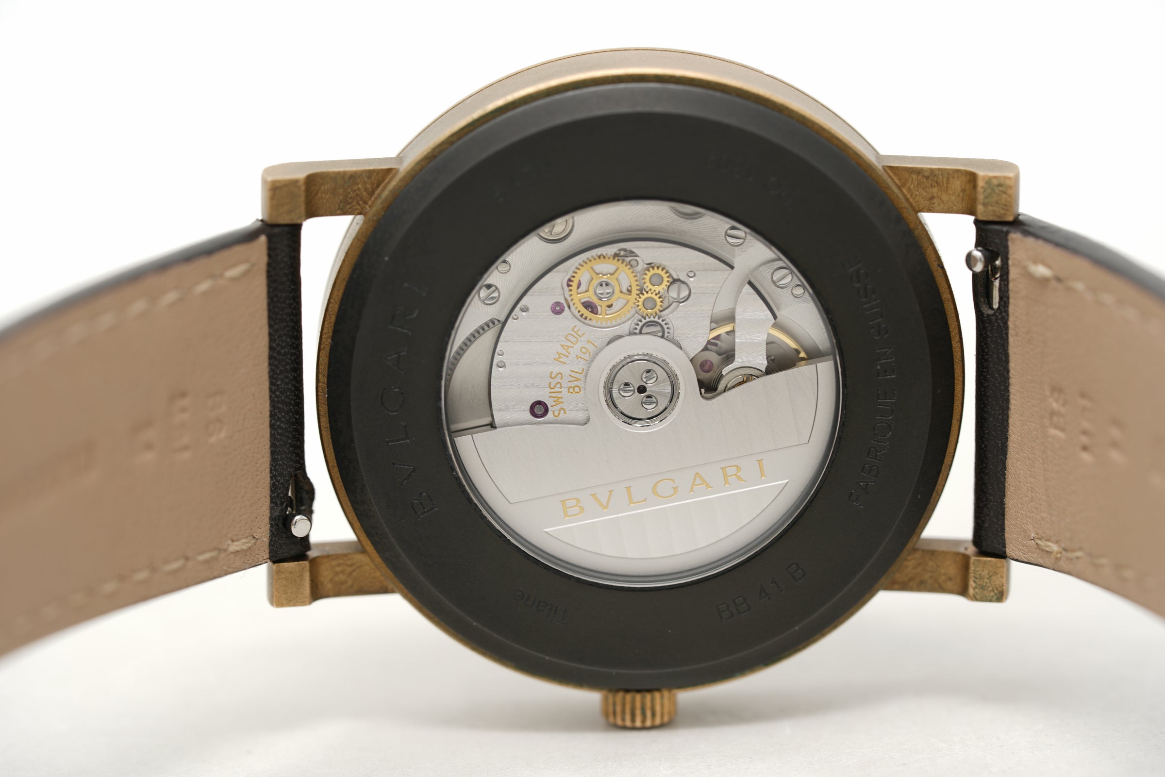 Pre-Owned Bulgari Bulgari 41 Bronze 103132