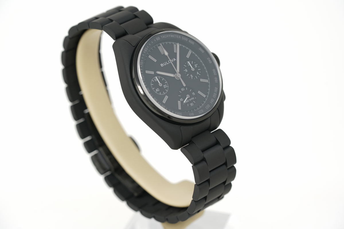 Pre-Owned Bulova Lunar Pilot Black Hole Limited Edition 98A335