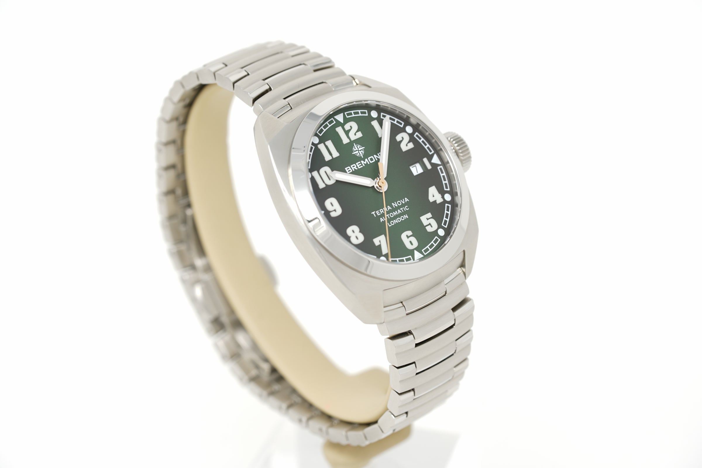 Pre-Owned Bremont Terra Nova 40.5mm Green TN40-DT-SS-GN-B