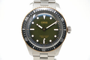 Pre Owned Oris Divers Sixty Five Timeless Luxury Watches 01 733