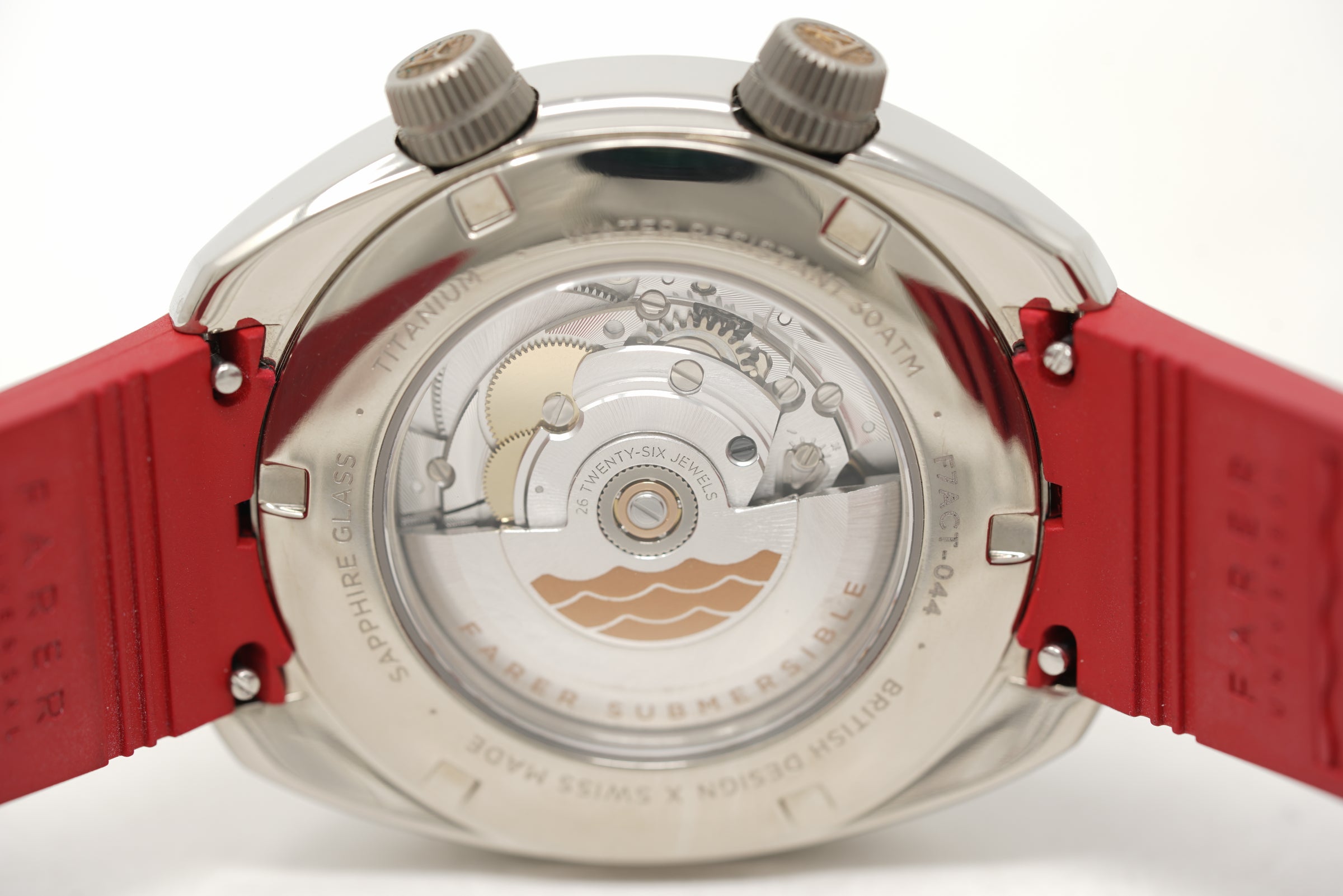 Pre-Owned Farer Aqua Compressor Hecla Carmine Red