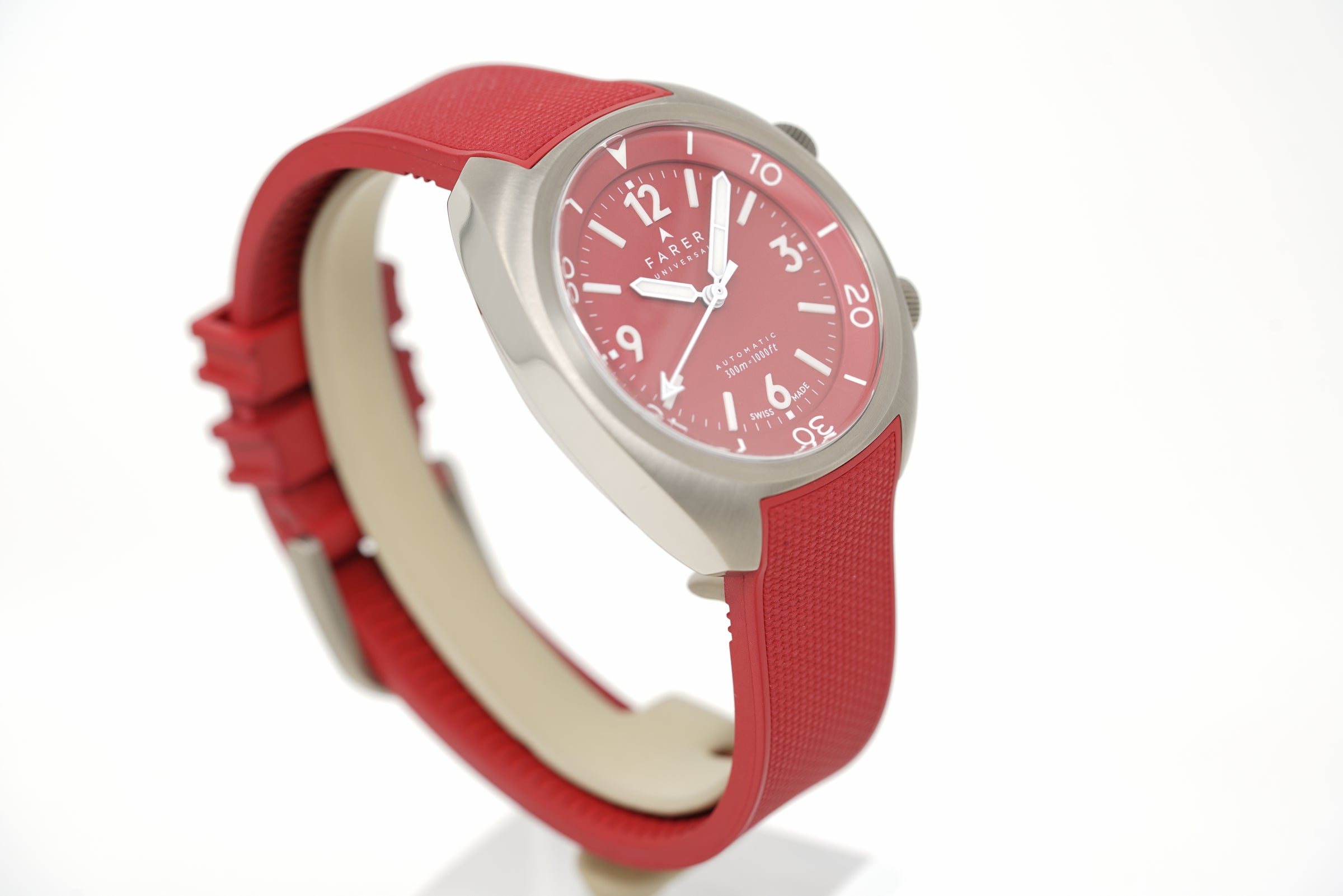 Pre-Owned Farer Aqua Compressor Hecla Carmine Red