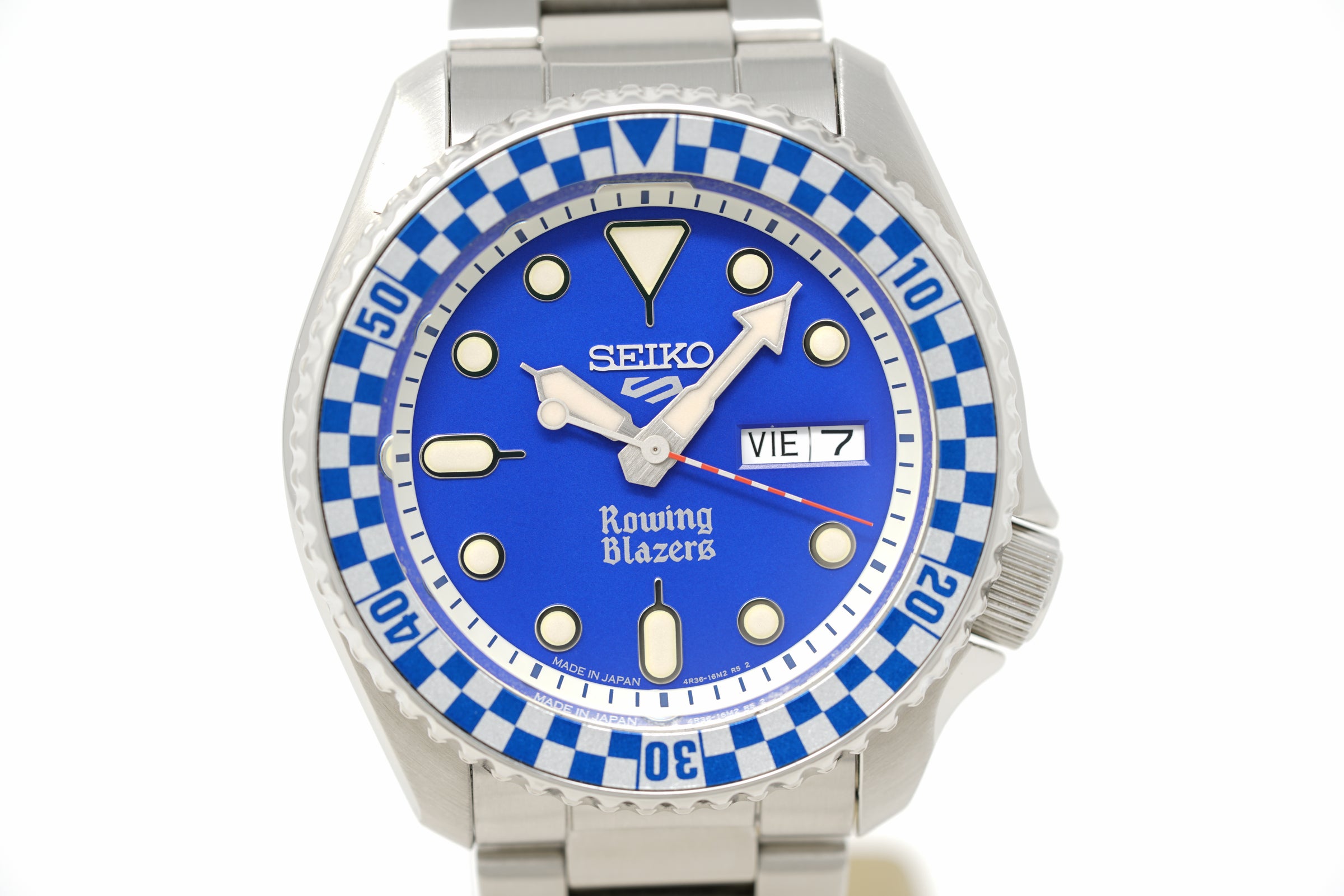Pre-Owned Seiko 5 Sports Rowing Blazers SRPM19