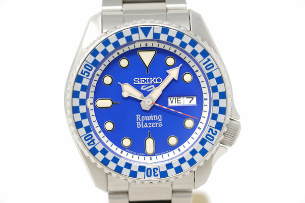 Pre-Owned Seiko 5 Sports Rowing Blazers SRPM19