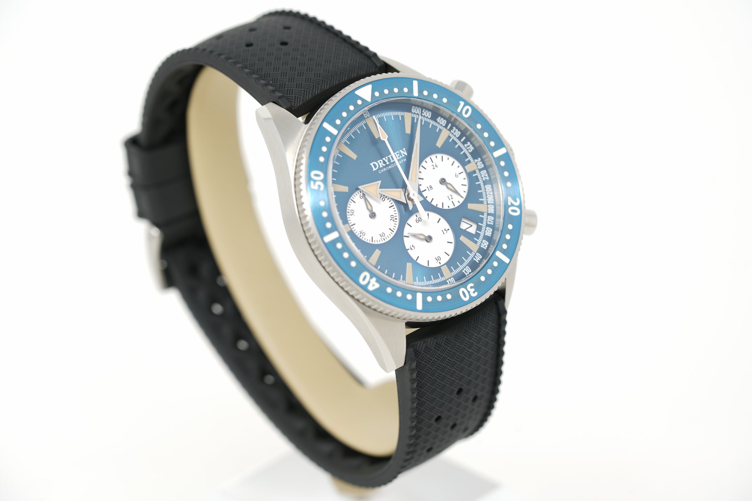 Pre-Owned Dryden Chrono Diver Series 1 Blue Vintage