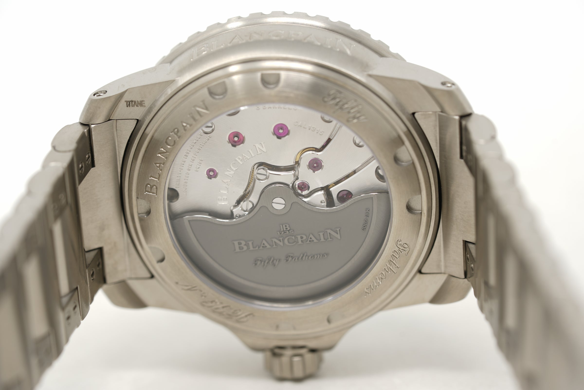 Pre-Owned Blancpain Fifty Fathoms Automatique 5015 12B40 98B