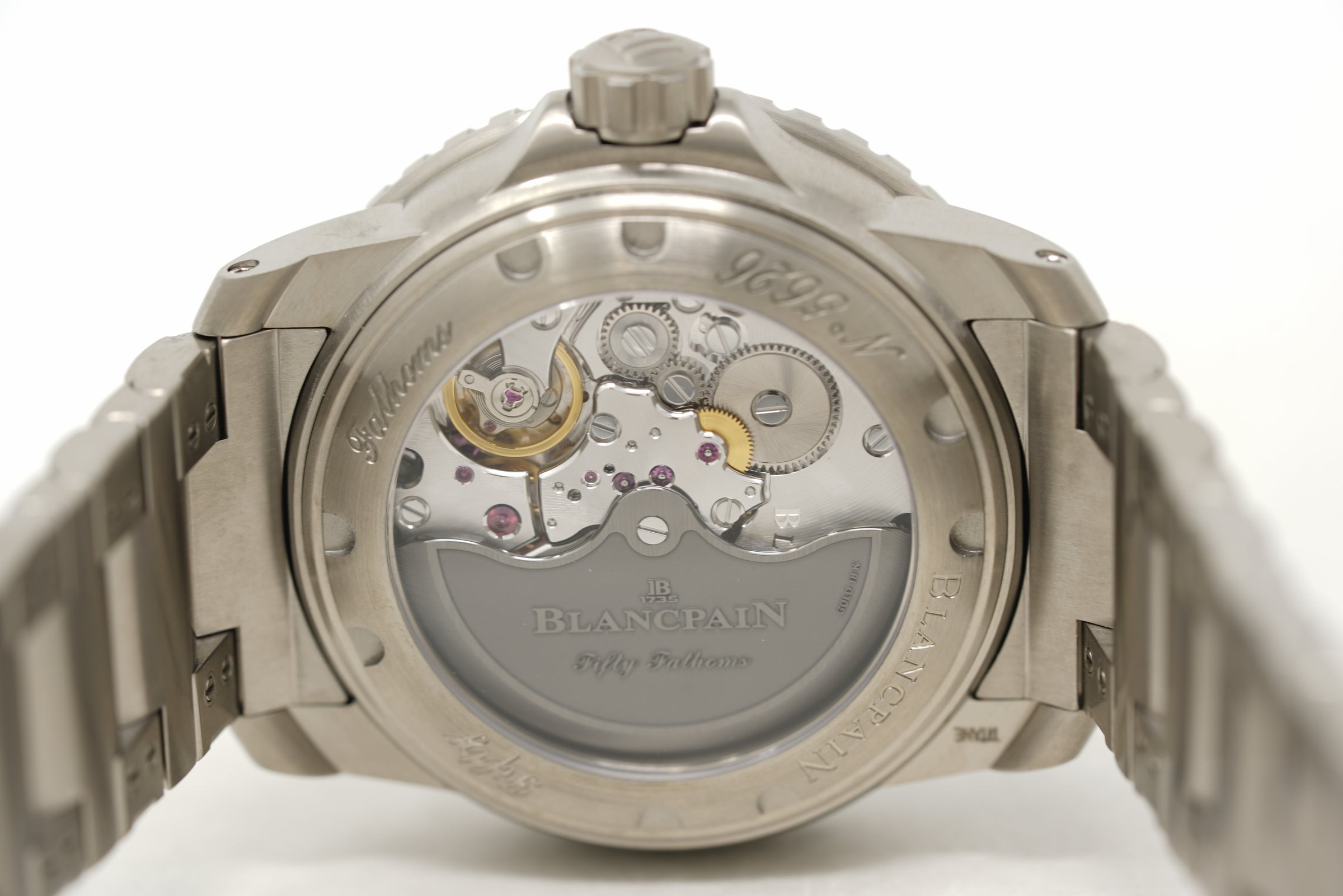 Pre-Owned Blancpain Fifty Fathoms Automatique 5015 12B40 98B