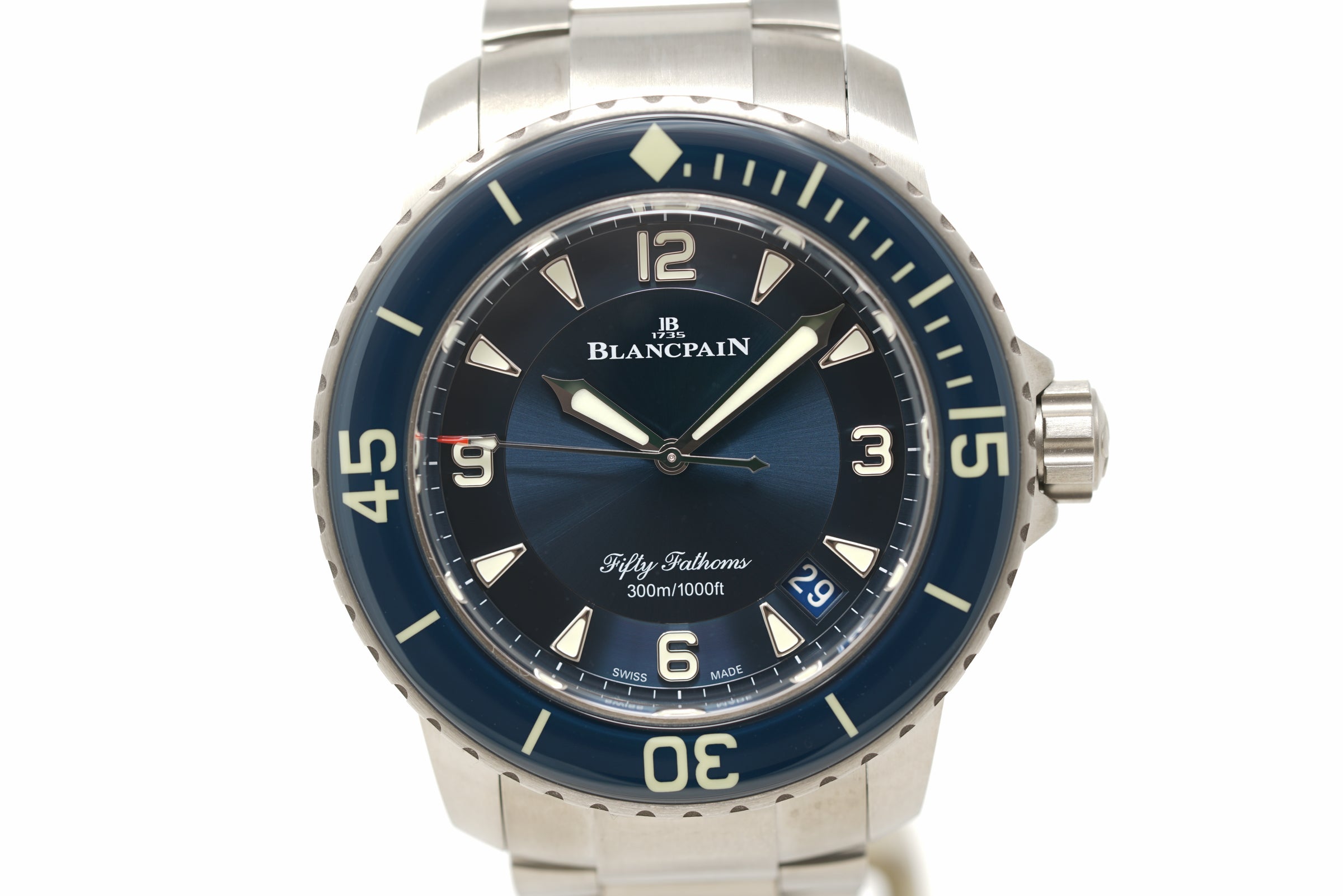 Pre-Owned Blancpain Fifty Fathoms Automatique 5015 12B40 98B