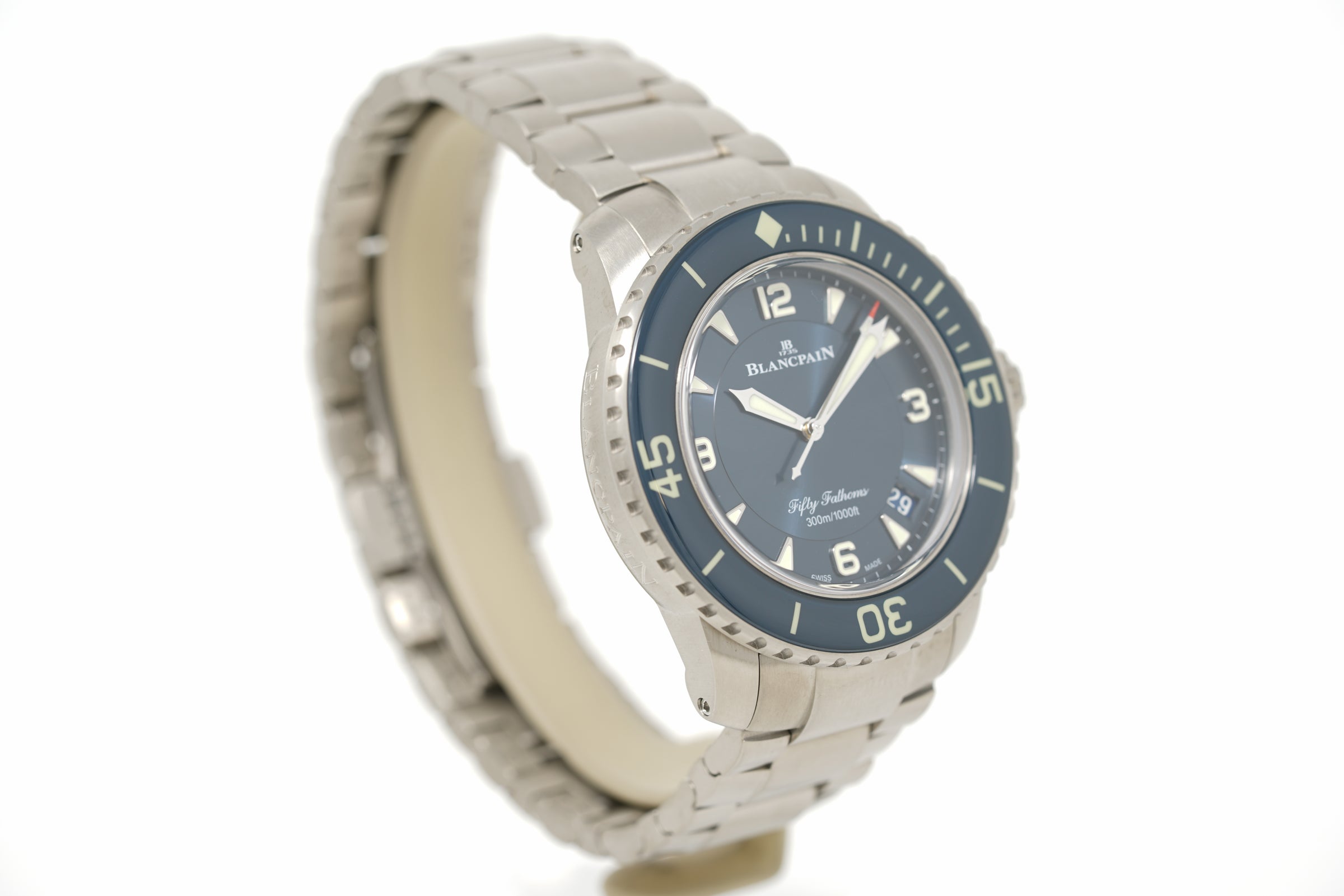 Pre-Owned Blancpain Fifty Fathoms Automatique 5015 12B40 98B