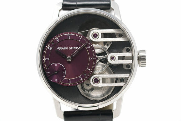 Pre-Owned Armin Strom Gravity Equal Force Custom Purple Dial