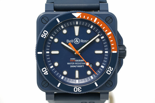 Pre-Owned Bell & Ross Diver Tara Limited Edition BR0392-D-TR-CE/SRB