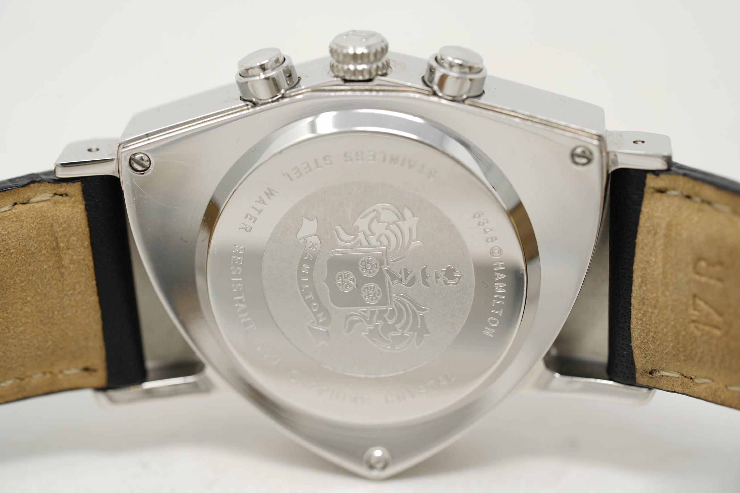 Pre-Owned Hamilton Ventura Chrono Quartz H24412732