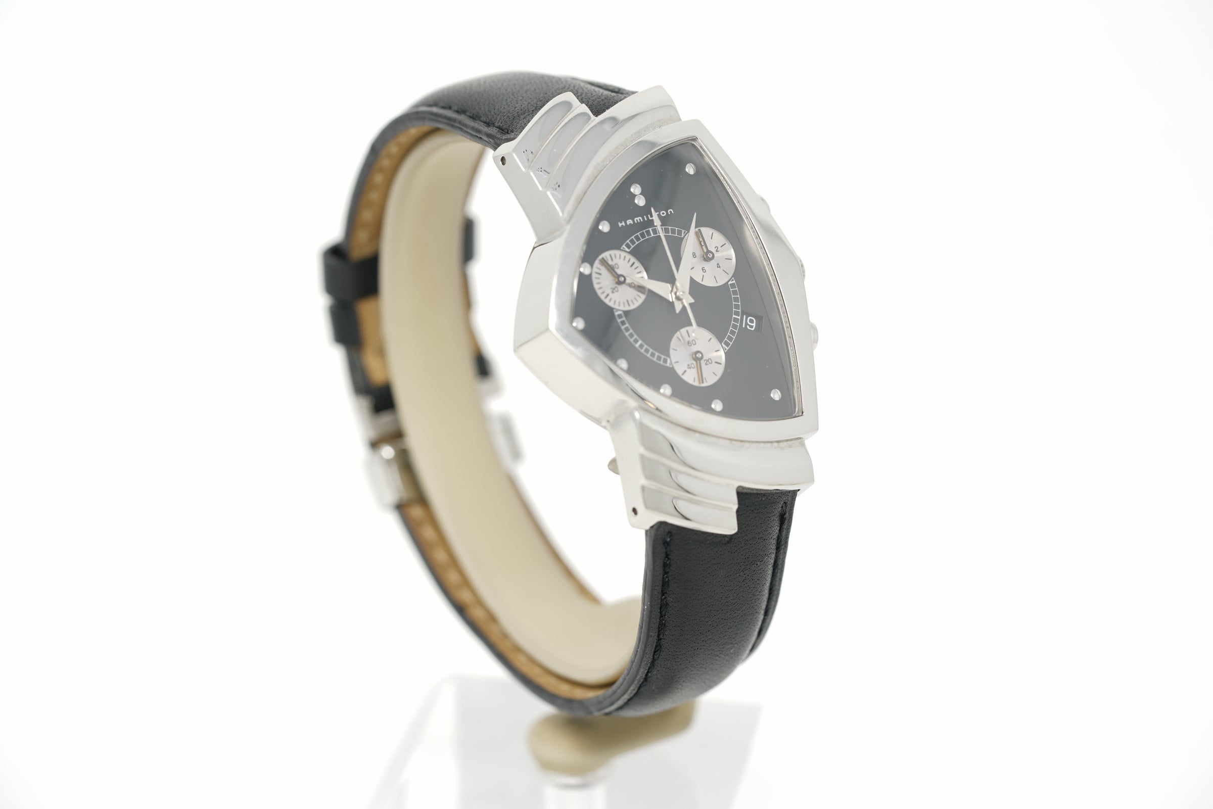 Pre-Owned Hamilton Ventura Chrono Quartz H24412732