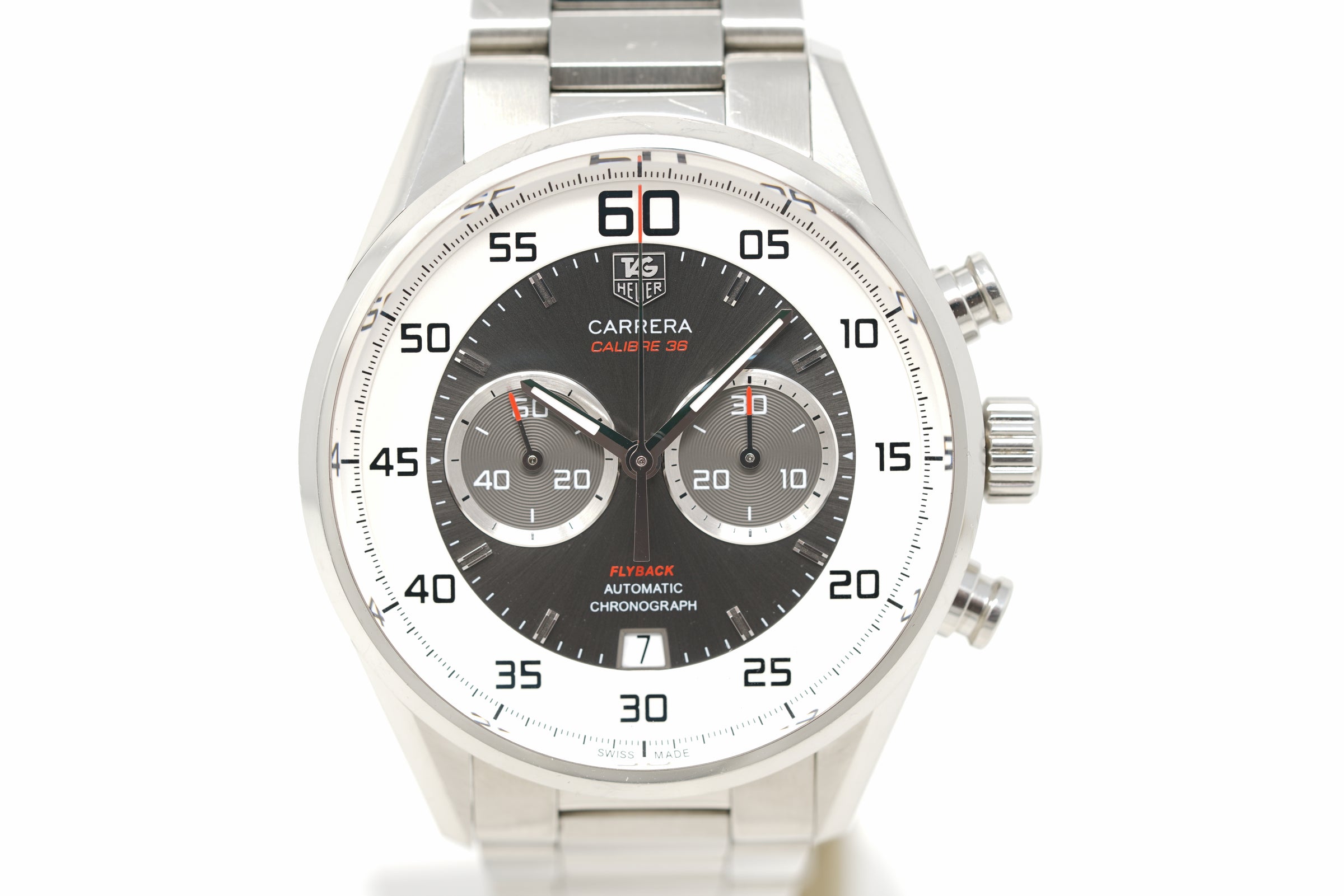 Pre-Owned Tag Heuer Carrera Calibre 36 Flyback Chronograph CAR2B11